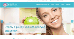 Desktop Screenshot of gabinet-stomatologiczny.com
